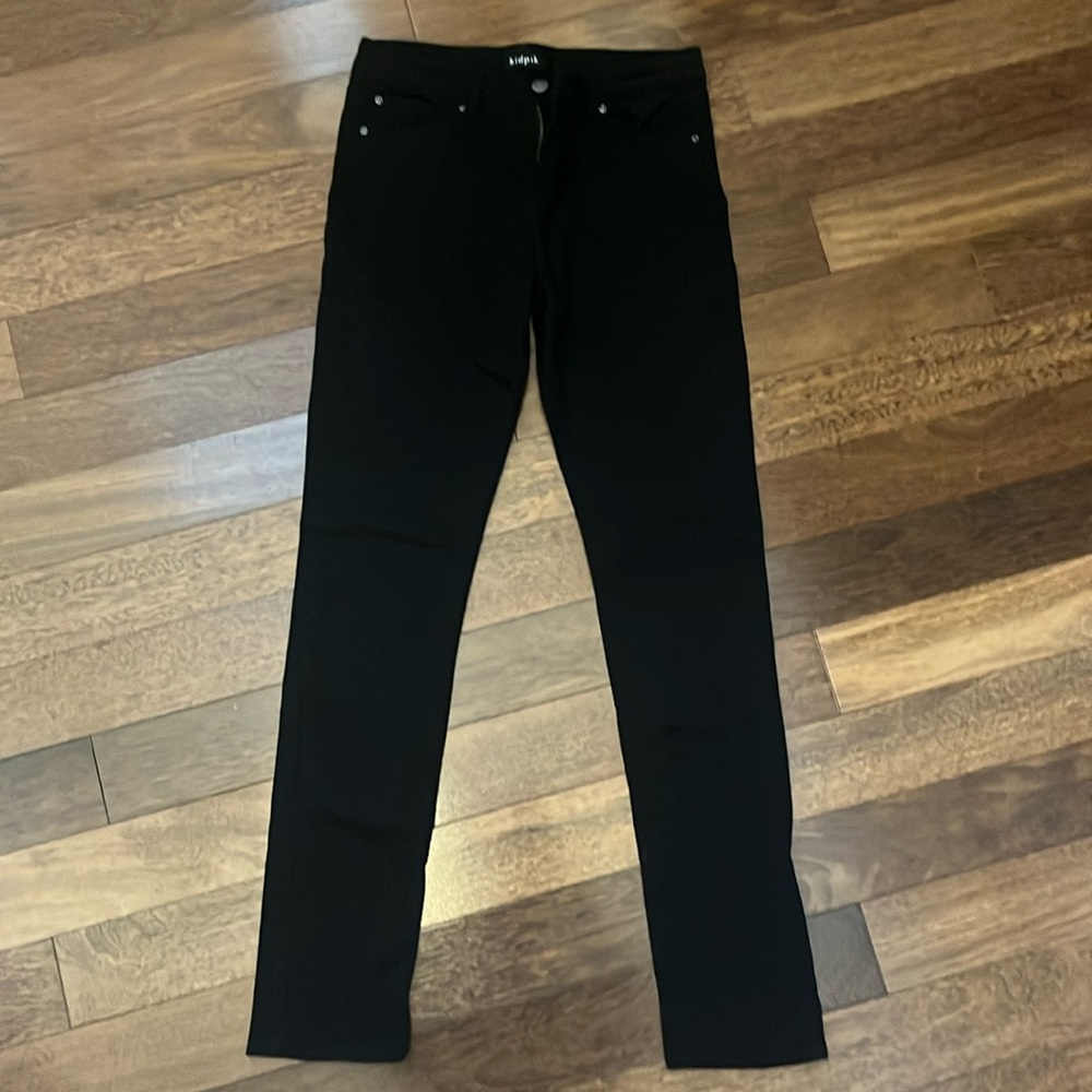Kidpik Girls Size 16 Black Jeggings